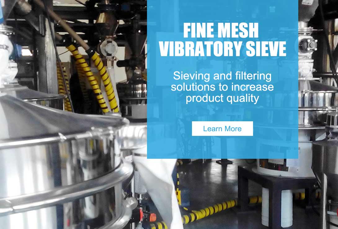 Fine mesh vibratory sieve,screener